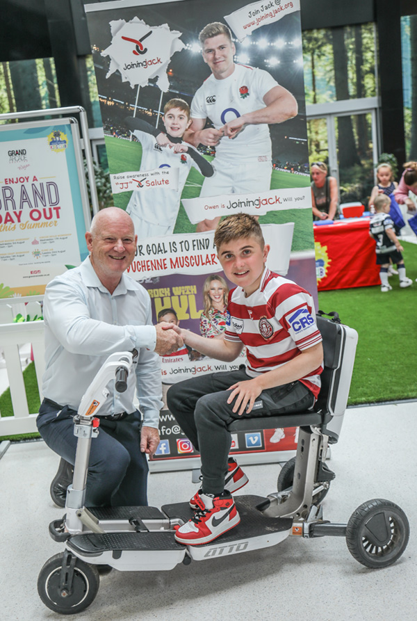 Huge thank you and to Grand Arcade Shopping Centre, Wigan who have chosen Joining Jack as their Charity of the Year