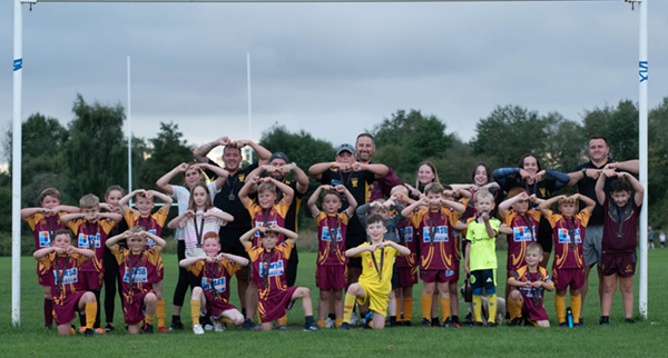 A huge well done to the players and families and supporters from Wigan St Judes ARLFC Under 7s who staged their very own Wigan Family Mile